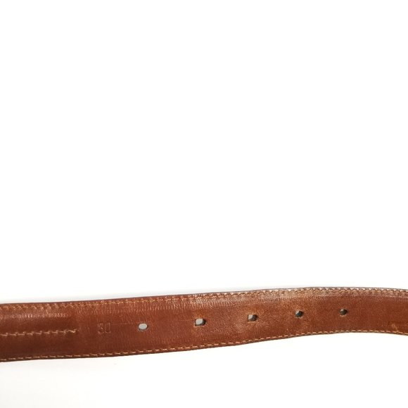 Polo Ralph Lauren cognac alligator belt - Picture 4 of 8